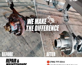 before and after service boat trailer before and after service boat trailer